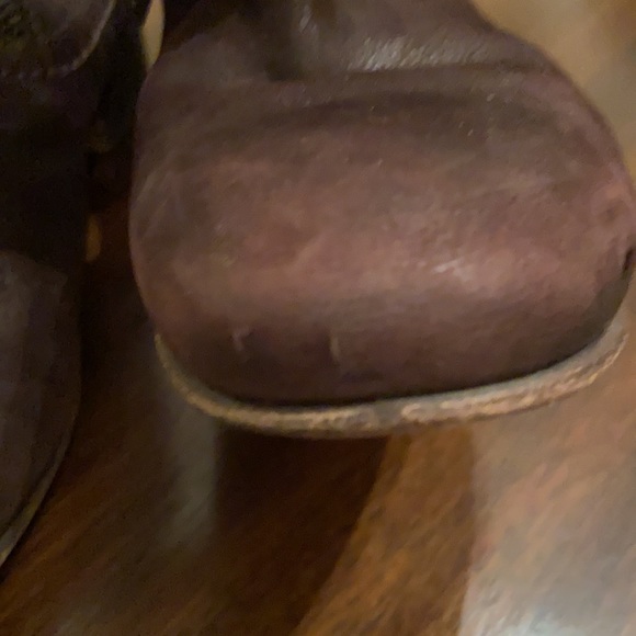 Prada Oiled Leather Flat Bootie VGC 36.5 - Picture 10 of 10